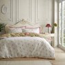 Bridgerton Catherine Lansfield Penelope Floral Reversible Single Duvet Cover Set Green Reverse
