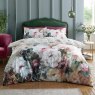 RHS Rose Bloom Reversible Super King Duvet Cover Set Pink