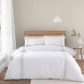 Bianca Embroidery Leaf Single Duvet Cover Set Natural