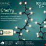 LED Compact Twinkle Cherry Lights 1100cm Warm White Packaging