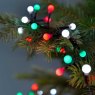 LED Cherry Compact Twinkle Lights 1100cm Multicoloured Lifestyle