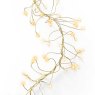 Micro LED Cluster Twinkle Lights 300cm Gold & Warm White 
