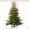 Micro LED Cluster Twinkle Lights 300cm Gold & Warm White Tree