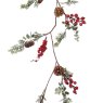 Presentation Garland With Berries & Pinecones 4.1ft/125cm