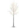 7.2ft/220cm Micro LED Birch Christmas Tree With Warm White Lights
