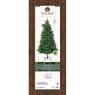 8ft/240cm Kenmore Fir Christmas Tree Green Packaging