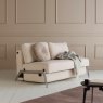 Innovation Living Alisa 160 2.5 Seater Sofa Bed With Aluminium Legs Fabric Lifestyle