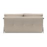 Innovation Living Alisa 160 2.5 Seater Sofa Bed With Aluminium Legs Fabric Back