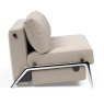 Innovation Living Alisa 160 2.5 Seater Sofa Bed With Aluminium Legs Fabric Side