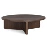 Cali Large Round Coffee Table Walnut