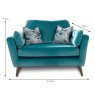 Rioja Snuggler Fabric Category C Dimensions