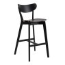 Roxby High Bar Stool Black