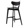 Roxby High Bar Stool Black Back