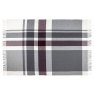 Morocco Throw 140 x 200cm Grey & Plum Full Size