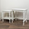 Ainsley Nest Of Tables White (Set Of 2) Lifestyle