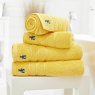 DEYONGS Kaleidoscope Bath Towel Yellow Lifestyle