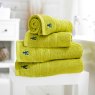 DEYONGS Kaleidoscope Face Cloth Lime Lifestyle