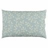 Sanderson Everly Reversible Super King Duvet Cover Set Duck Egg Pillowcase