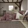 Morris & Co Blackthorn Reversible Double Duvet Cover Set Damson