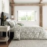 Sanderson Wild Angelica Super King Duvet Cover Set Silver & Spring Leaf