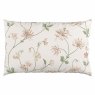 Sanderson Honeysuckle & Sweetpea Reversible Double Duvet Cover Set Rose Pillowcase