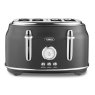 Tower Renaissance 4 Slice Toaster Black