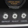 Tower Renaissance 4 Slice Toaster Black Defrost, Reheat