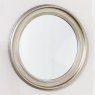 Emiline Round Wall Mirror Champagne