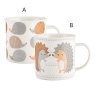 PRICE & KENSINGTON Hedgehog Fine China Mug (Choice of 2) Choice