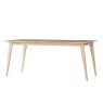 Freya 6 Person Rectangular Dining Table Natural 