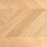 Freya 6-10 Person Rectangular Extending Dining Table Herringbone Top Natural Detail