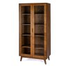 Bua 2 Door Display Cabinet Bordo 2