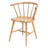 Carla Dining Chair With Spindles Oak