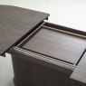 Amie 8-12 Person Oval Extending Dining Table Bordo Extending