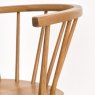 Carla Dining Chair With Spindles Oak Detail