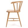 Carla Dining Chair With Spindles Oak Side