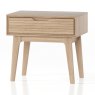 Bua 1 Drawer Side Table Natural