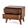 Bua 2 Drawer SideLamp Table Bordo 2