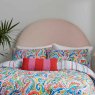 Helena Springfield Budding Brights Penny Reversible King Duvet Cover Set Blue Close Up
