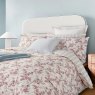 BEDECK OF BELFAST Rosanna Reversible Single Duvet Cover Set Pink & Blue Close Up