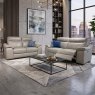Vincenzo 3 Seater Manual Reclining Sofa Leather Category 20 Lifestyle