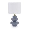 Mindy Brownes Safio Table Lamp Grey Base With White Shade (Set Of 2)