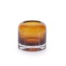 Burnt Orange Candle Holder Large