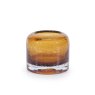 Burnt Orange Candle Holder Small