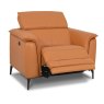 Davos Electric Reclining Armchair With USB Port Leather Category 20 BX/NW