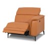 Davos Modular Electric Reclining 1 Seater Sofa Arm RHF With USB Port Leather Category 20 BX/NW