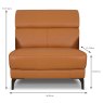 Davos Modular 1.5 Seater Sofa No Arms Leather Category 20 BX/NW Dimensions