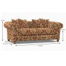 Tetrad Elgar 3 Seater Sofa Fabric Dimensions