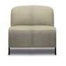 Andrea Electric Reclining Modular 1.5 Seater Armless Sofa Leather Category 10 (S)