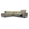 Andrea 4 + Corner Unit With 1 Electric Recliner Sofa Arm RHF Leather Category 10 (S)